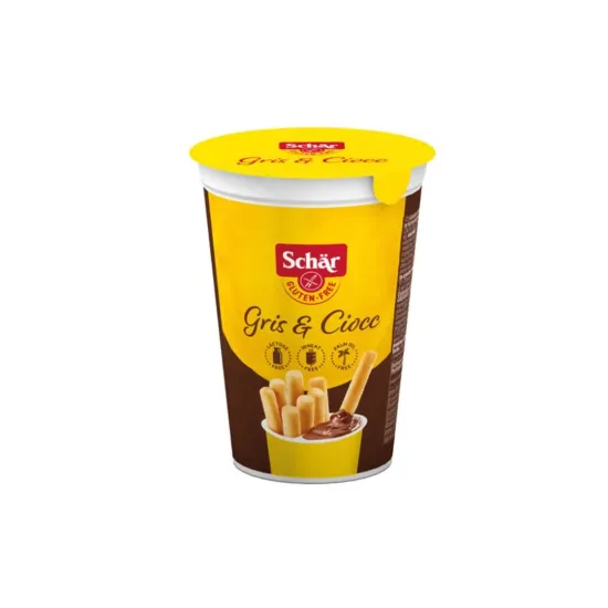 Κριτσινάκια με κρέμα κακάο Gris & Ciocc