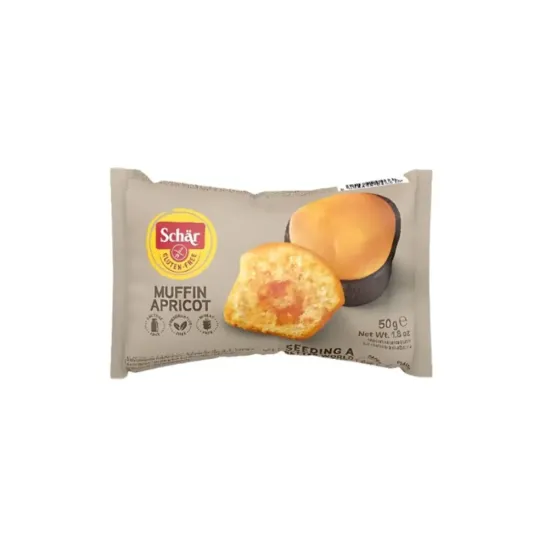 Ατομικό muffin μαρμελάδα βερίκοκο