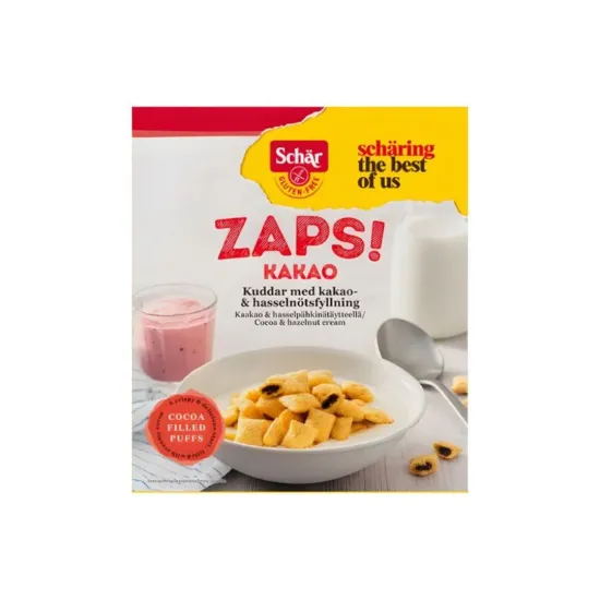 Δημητριακά 'ZAPS' με φουντούκι & κακάο