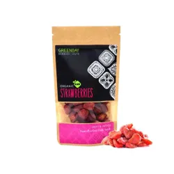 Φράουλες raw αποξηραμένες