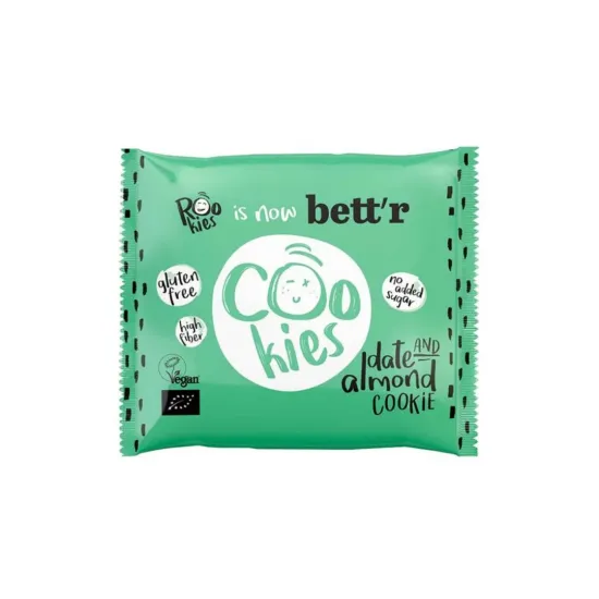 Μαλακό μπισκότο με χουρμά & αμύγδαλο