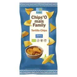 Nachos καλαμποκιού φυσική γεύση