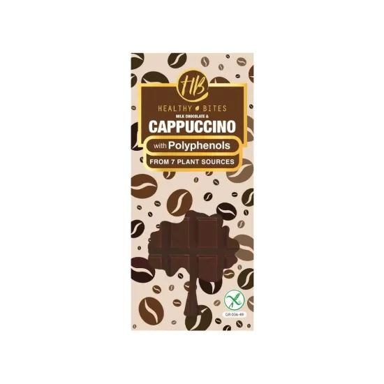 Σοκολάτα γάλακτος με καπουτσίνο & πολυφαινόλες