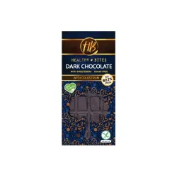 Σοκολάτα υγείας 82,7% κακάο με πρωτόγαλα