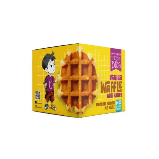 Βάφλα βανίλιας με μέλι