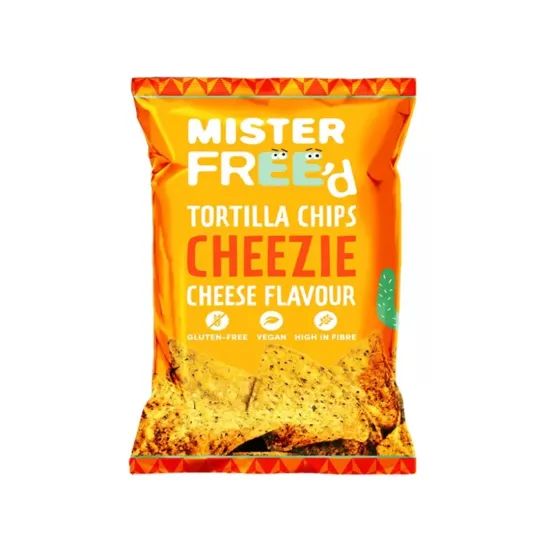 Τσιπς τορτίγιας με γεύση υποκατάστατο τυριού