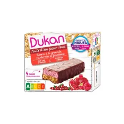 Dukan Μπάρες βρώμης με ρόδι & επικάλυψη σοκολάτας 3τμχ