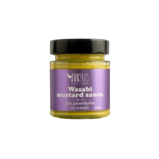 Χειροποίητη σώς μουστάρδας με wasabi