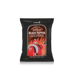 Χειροποίητα Σερραϊκά πατατάκια με μαύρο πιπέρι