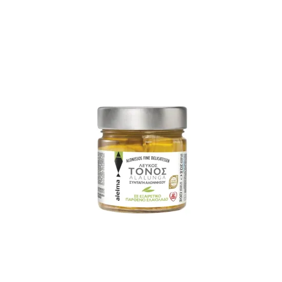 Λευκός τόνος σε βιολογικό ελαιόλαδο