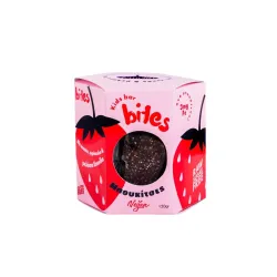 Μπουκίτσες με φράουλα, κακάο & μελάσα