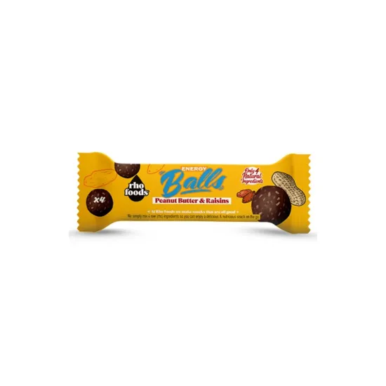 Energy Balls φυστικοβούτυρο & σταφίδες