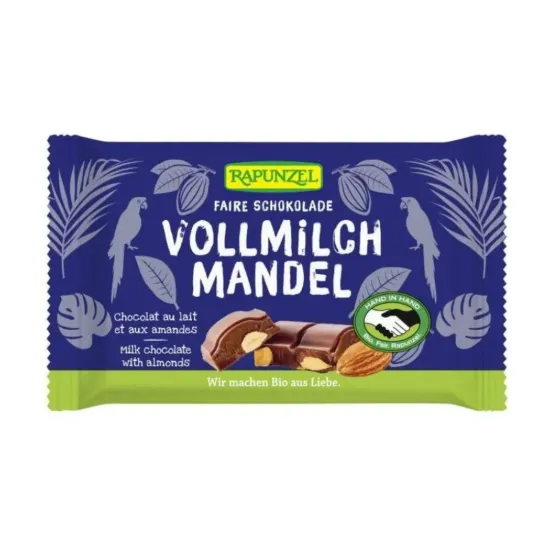 Σοκολάτα γάλακτος με αμύγδαλα