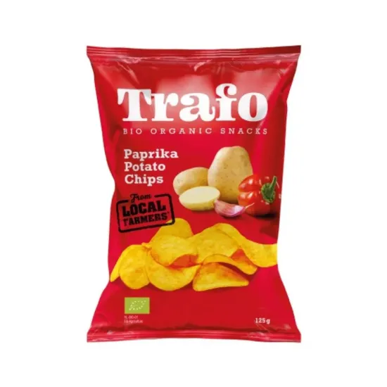 Τσιπς πατάτας με πάπρικα