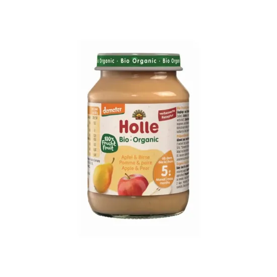 Φρουτόκρεμα με μήλο και αχλάδι Bio