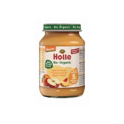 Φρουτόκρεμα με μήλο και ροδάκινο Bio