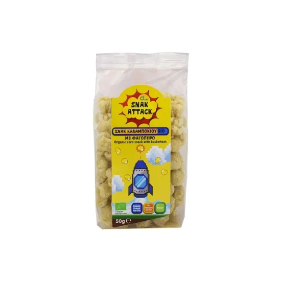 Σνακ καλαμποκιού με φαγόπυρο