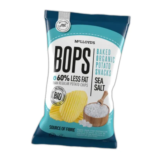 Πατατάκια με αλάτι στο φούρνο