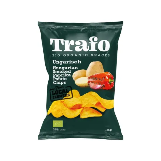 Τσιπς πατάτας με καπνιστή πάπρικα