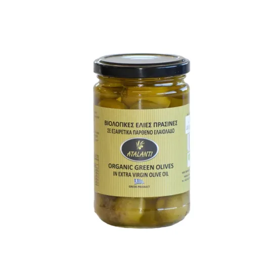 Ελιές πράσινες σε ελαιόλαδο