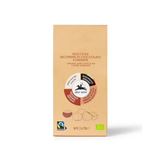 Φουντούκια με επικάλυψη μαύρης σοκολάτας