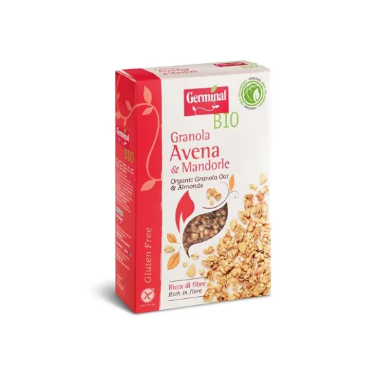 Γκρανόλα βρώμης με αμύγδαλα