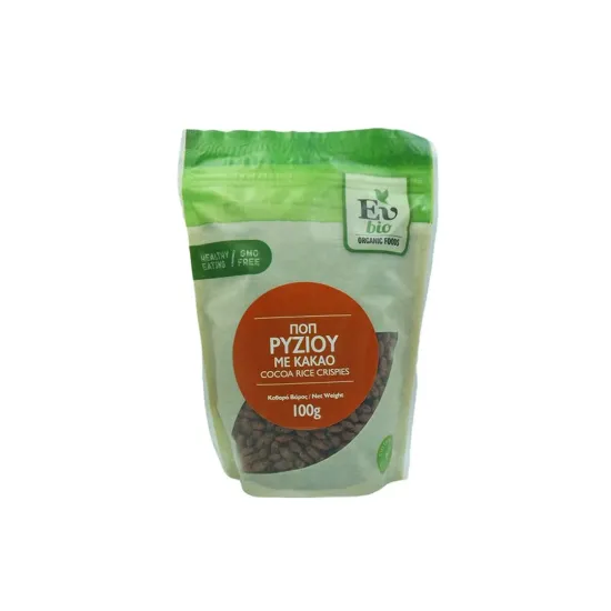 Ποπ ρυζιού με κακάο