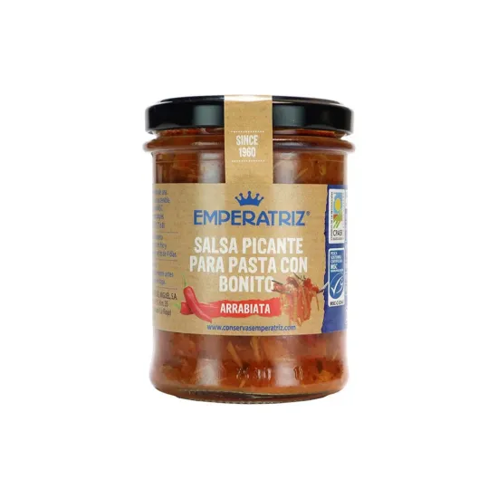 Σάλτσα τομάτας ”Arrabbiata” με τόνο
