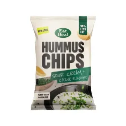 Τσιπς ρεβυθιού με άρωμα ξινή κρέμα και σχοινόπρασο